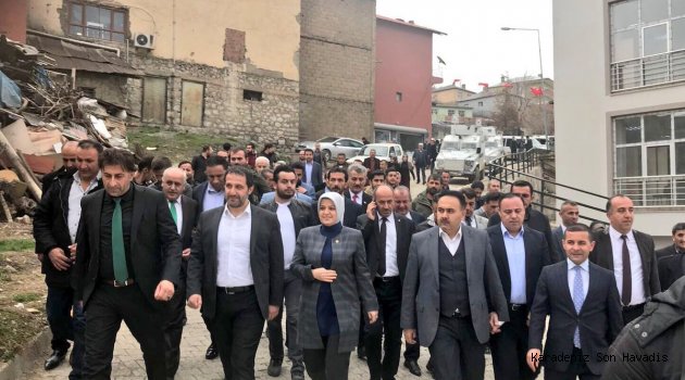 KÖSEOĞLU, ŞEMDİNLİ'DE ÇEŞİTLİ ZİYARETLER GERÇEKLEŞTİRDİ