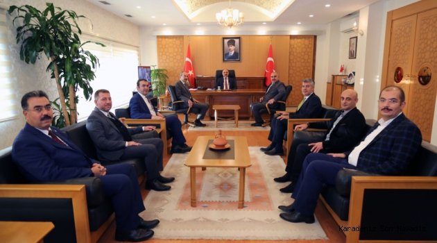 KTO Heyetinden Kayseri Valisi Şehmus Günaydın’a ziyaret