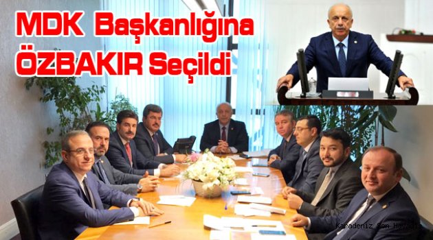 MERKEZ DİSİPLİN KURULU BAŞKANI,ÖZBAKIR SEÇİLDİ.