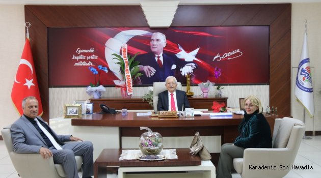 MUHTARLAR, BAŞKAN POSBIYIK’I ZİYARET ETTİ
