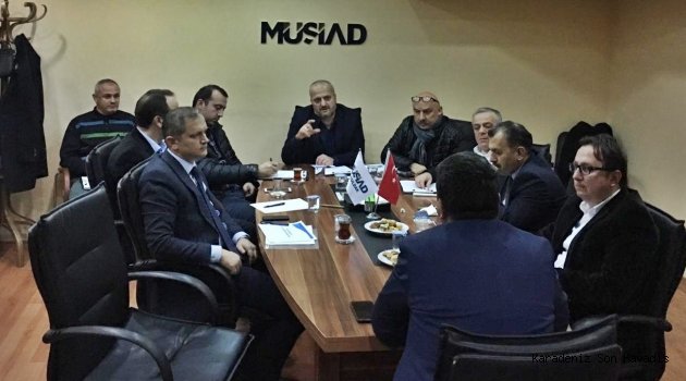 MÜSİAD üyelerine İŞKUR ve SGK destekleri anlatıldı