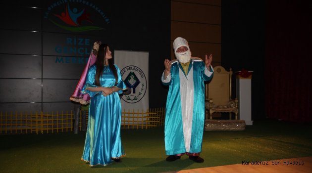 RİZE BELEDİYESİ’NDEN ÇOCUKLARA YÖNELİK NASRETTİN HOCA EĞLENCESİ
