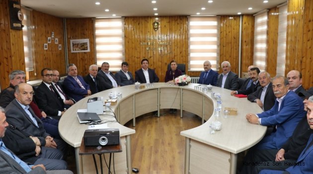Safranbolu Köy ve Mahalle Muhtarları Derneğinden Başkan Köse’ye Ziyaret