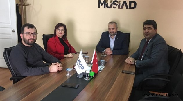 SGK ve İŞKUR İl Müdürlerinden MÜSİAD’a ziyaret