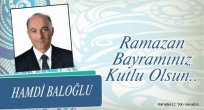 Hamdi Baloğlu,Ramazan Bayramını kutladı