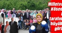 Milletvekili Köseoğlu, Halk tarafından büyük ilgi görüyor.