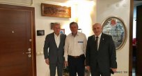 Özbakır'dan Hemşehrisi Toptan'a Geçmiş Olsun Ziyareti....