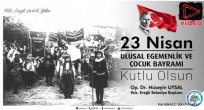 23 NİSAN ULUSAL EGEMENLİK VE ÇOCUK BAYRAMI