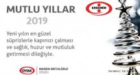 Erdemir ; Yeni yıl kutlama mesajı