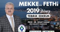 Başkanı Kasap,Rize Halkı' nın Yeni Yılını Kutladı