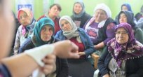 17 kırsal bölgedeki 1500 kadına sağlık eğitimi