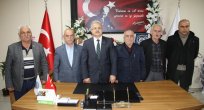 BAŞKAN KASAP MUHTARLARA VEDA ETTİ…