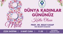 BAŞKAN KASAP’TAN ‘8 MART DÜNYA KADINLAR GÜNÜ’ MESAJI