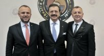 Başkan Keleş'den Tobb Başkanı M.Rıfat Hisarcıklıoğlu'na ziyaret