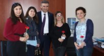  Başkan Yemenici ve Eşi Bayan Personeli Ziyaret Etti