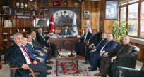 ÇAYCUMA BELEDİYE BAŞKANI VE STK’LARDAN GMİS’E ZİYARET