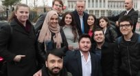 Cumhurbaşkanı Erdoğan, Adana Ticaret Odası Anadolu Lisesi öğrencilerini kabul etti