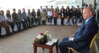 Cumhurbaşkanı Erdoğan, Atakule’de gençlerin sorularını cevapladı