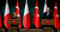 Cumhurbaşkanı Erdoğan, Malta Cumhurbaşkanı Preca ile ortak basın toplantısı düzenledi