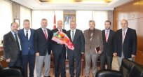 DİN GÖREVLİLERİ VE CAMİ HAFTASI NEDENİYLE BAŞKAN AKDEMİR’E ZİYARET