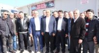 EROL ŞAHİN UMUM SERVİS ARAÇLARI DERNEĞİNİ ZİYARET ETTİ…