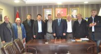 Kars Kafkas Folklor Derneği' nden Erol Şahin' e Ziyaret
