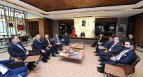 Kayseri Sanayi Odası Yönetiminden Kayseri OSB’ye Tebrik Ziyareti
