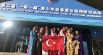 Liseli kızlar Çin’den ödülle döndü