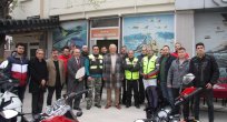  Posbıyık, Motosikletçileri Ziyarert Etti