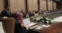 Sinema sektörü temsilcileri ve sanatçılar Cumhurbaşkanlığı Külliyesinde