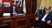 “Toçoğlu’ndan Başkan Sarı’ ya Ziyaret”