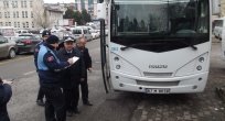 TOPLU TAŞIMA ARAÇLARI DENETLENDİ