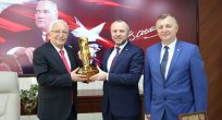 TSO HEYETİNDEN BAŞKAN POSBIYIK'A ZİYARET