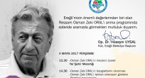 ÜNLÜ RESSAM OSMAN ZEKİ ORAL ANILACAK