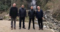 VALİ ÇEBER, TÜRKİYE’NİN EN YÜKSEK ŞELALESİNDE İNCELEMELERDE BULUNDU