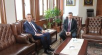 Zonguldak Belediye Başkanı Dr.Ömer Selim Alan Vali Erdoğan Bektaş’ı Ziyaret Etti.