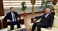 Zorluoğlu, Romanya Ankara Büyükelçisi Şopanda’yı kabul etti