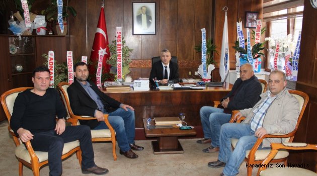 Tayfun Demir’e Muhtarlardan Tebrik ziyareti
