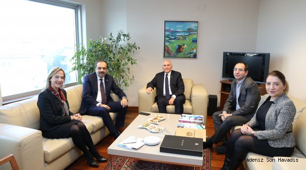 TBMM ÇEVRE KOMİSYONU BAŞKANI BALTA’DAN TBB’YE İADEYİ ZİYARET