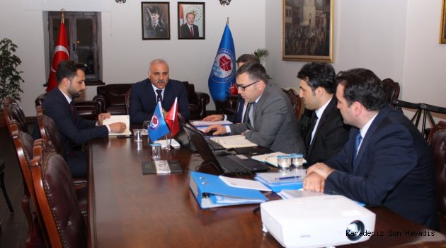 Trabzon Büyükşehir Belediyesi' nde Proje Mesaisi Başladı