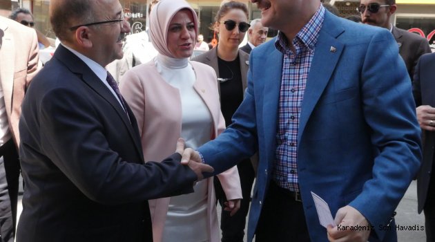 Trabzon, Büyükşehir Belediyesinde bayramlaştı