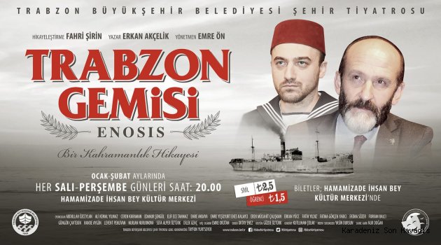 Trabzon Gemisi Enosis adlı oyun yoğun ilgi görüyor