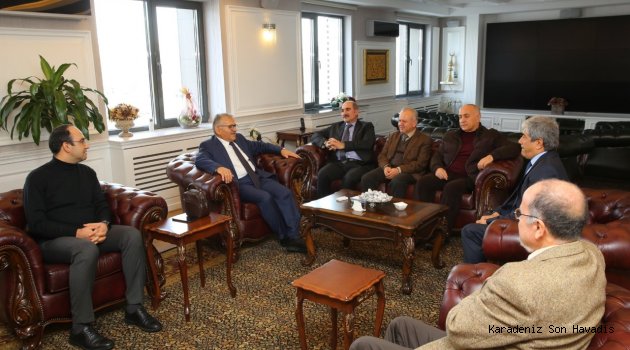 Türk Ocakları Yönetim Kurulundan Başkan Büyükkılıç' a Ziyaret