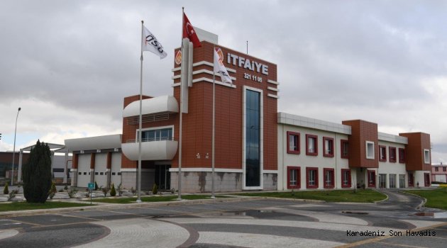 TÜRKİYENİN EN MODERN İTFAİYE MERKEZİ KAYSERİ OSB’DE KURULDU