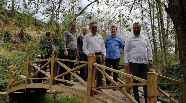 Vali Kemal Çeber İyidere Turistik Alanlarında İncelemer Yaptı