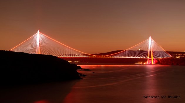 Yavuz Sultan Selim Köprüsü Kadına Yönelik Şiddete Karşı Turuncu Işık Yakacak