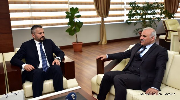 Zorluoğlu, Romanya Ankara Büyükelçisi Şopanda’yı kabul etti