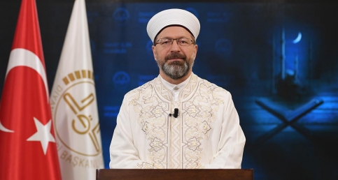 Diyanet İşleri Başkanı Erbaş'ın Kadir gecesi mesajı