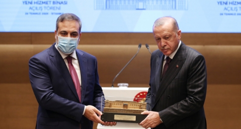 Cumhurbaşkanı Erdoğan, Milli İstihbarat Teşkilatı İstanbul Bölge Başkanlığı Yeni Hizmet Binası Açılış Töreni'nde konuştu