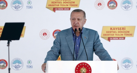 Cumhurbaşkanımız Erdoğan, Kayseri Kentsel Dönüşüm Anahtar Teslim Töreni'nde konuştu